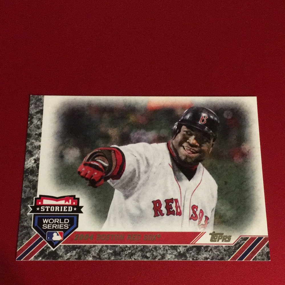 David Ortiz baseball card